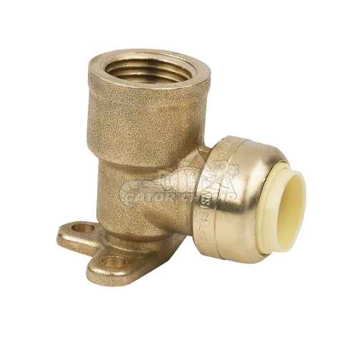 1/2″ Push x 1/2″ FNPT Drop Ear Elbow – Gator Chomp