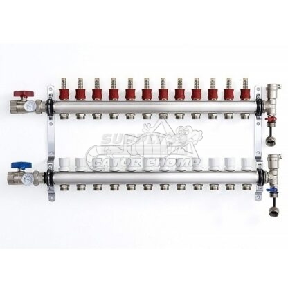 12 Loop Heating Manifolds