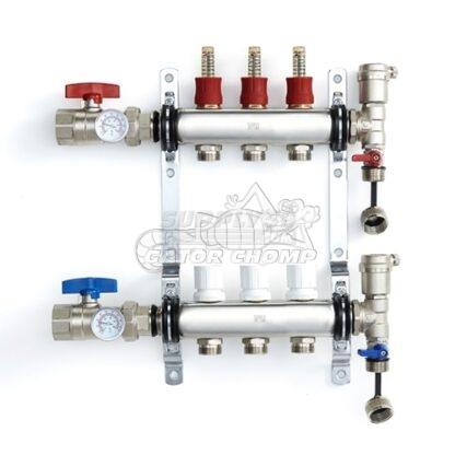 3 Loop Stainless Steel Manifold