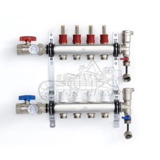 4 Loop Stainless Steel Manifold