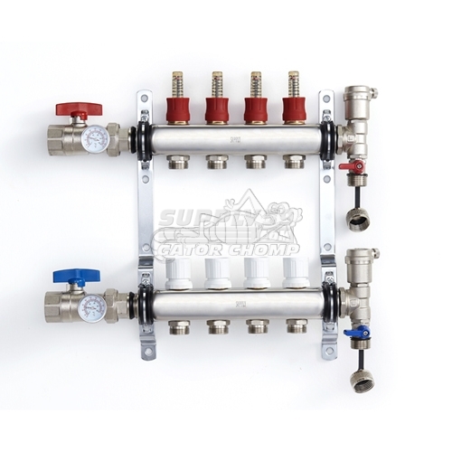 4 Loop Stainless Steel Manifold