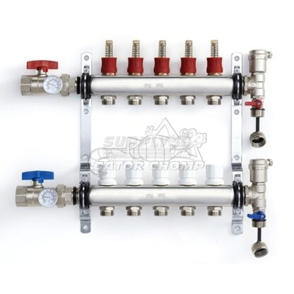 5 Loop Stainless Steel Manifold