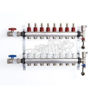 8 Loop Stainless Steel Manifold