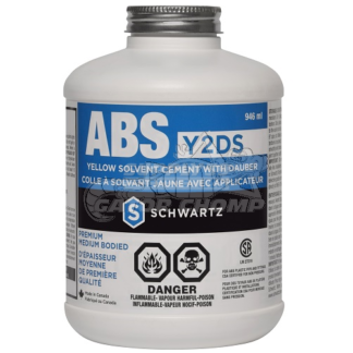 946 Ml Premium Medium Bodied Yellow Abs Cement With Dauber