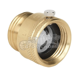 3/4'' FHT x 3/4'' GHT Brass Vacuum Breaker