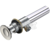 Bathroom Sink Mechanical Pop Up Drain, Polished Chrome With Overflow - Image 4