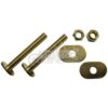 5/16″ x 3-1/2″ Brass Closet Bolts With Oval Washers - Image 2