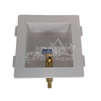 1/2" PEX Crimp Ice Maker Outlet Box