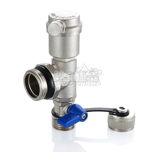 Manifold End Piece Set With Drain and Vent