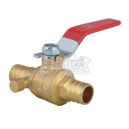 PEX Ball Valve With Drain