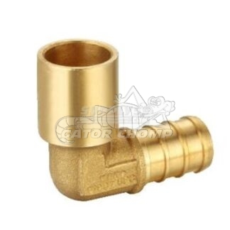 PEX Copper Female Sweat Elbow