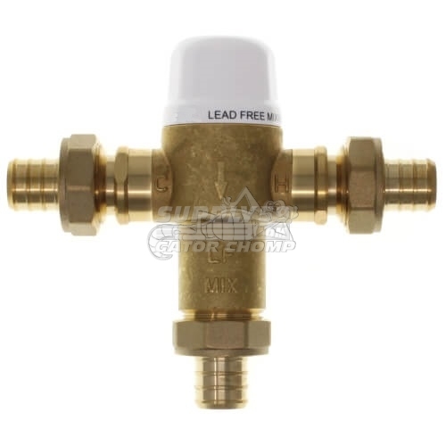 3/4" Union Expansion (F1960) PEX Thermostatic Mixing Valve