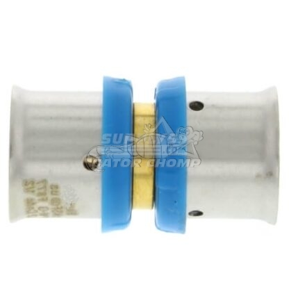 3/4" PEX Press Coupling With Attached Sleeve (10/Bag) - Image 2