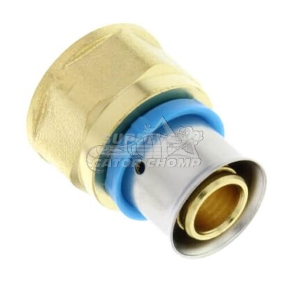 Pex Process Adapter 1/2″ PEX Press x 1/2″ Female Adapter With Attached Sleeve (10/Bag ...