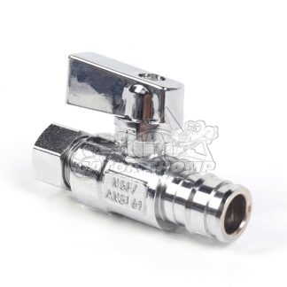 1/2″ PEX-A (F1960) x 3/8″ OD Comp. Straight