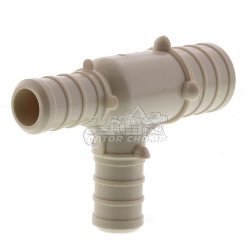 3/4" x 1/2" x 1/2" Poly Alloy PEX Crimp Reducing Tee (25/bag) - Image 3