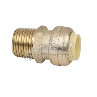 1/2″ Push x 1/2″ MNPT Adapter