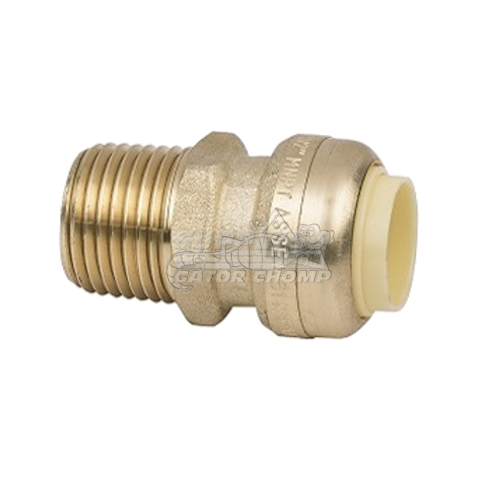 1/2″ Push x 1/2″ MNPT Adapter