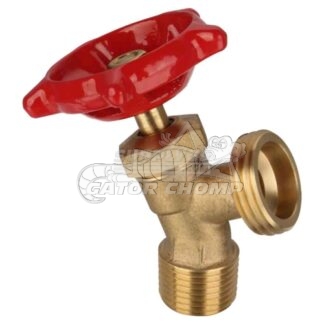 Sediment faucet brass angle valve
