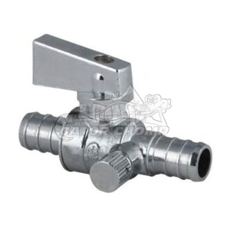 Straight Brass Ball Valve With Drain Lead Free