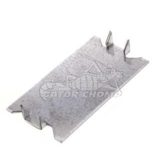 1-1/2" x 3" 18 Gauge Self-Nailing Stud Guard (20/Box)