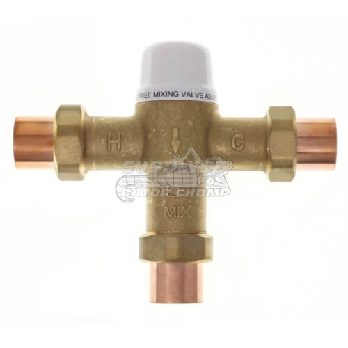 3/4" Union Sweat Thermostatic Mixing Valve